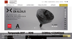 Desktop Screenshot of corraldealcala.com